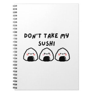 Neem mijn sushi niet notitieboek