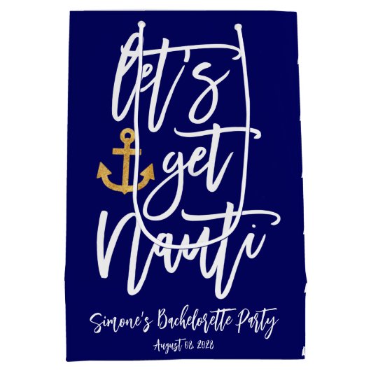 Neem Nauti Grappig Meisjesuitstapfeestje Medium Cadeauzakje (Achterkant)