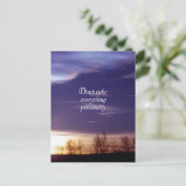 Neem niet alles persoonlijk in briefkaart (Staand voorkant)