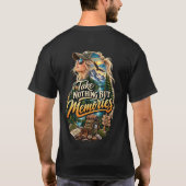 Neem Niets Anders Dan Herinneringen Wandelavontuur T-shirt (Achterkant)