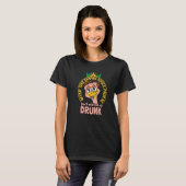 Neem nooit Camping Adviseur van me Ostrich Camper T-shirt (Voorkant volledig)