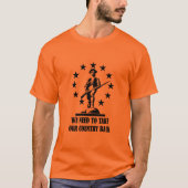 Neem ons land terug t-shirt (Voorkant)