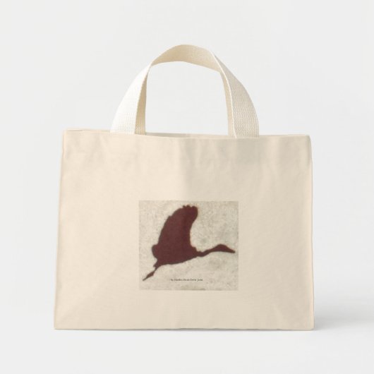 Neem ons thuisvogel, van Heather Marie Davis Jones Mini Tote Bag (Voorkant)
