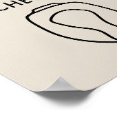 Neem plaats, schatje poster (Hoek)