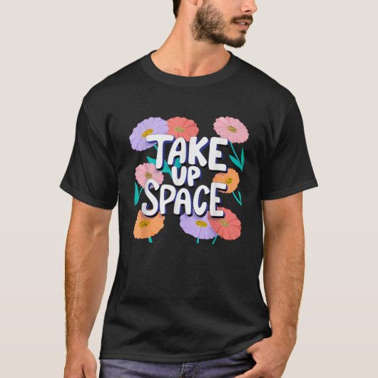 Neem ruimte kleding t-shirt (Voorkant)