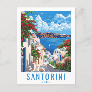 Neem Santorini mee naar huis: Santorini Griekenlan Briefkaart