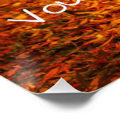 "Neem Soin De U" Ininspirerende muurschildering Perfect Poster (Hoek)