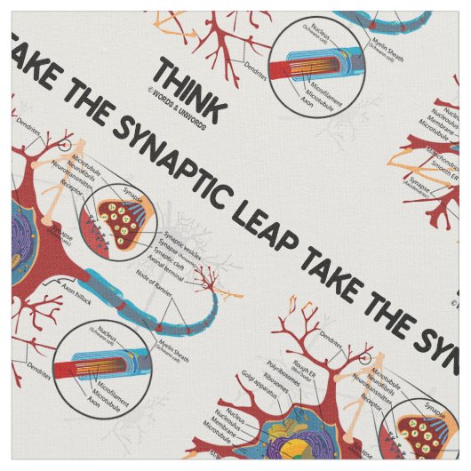 Neem Synaptic Leap Think Neuron Synapse Stof (Close Up)