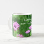 Neem tijd voor Paarse dagen Koffiemok (Voorkant links)