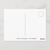 Neem twee en bel me 's ochtends. briefkaart (Achterkant)