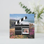 Neem twee, sla de datum van de Bedruthan-stappen o Save The Date (Staand voorkant)