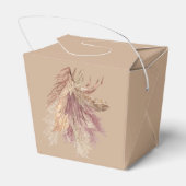 Neem uit de gunstbox Boho Pampas Grass Mauve Pink Bedankdoosjes (Achterkant)