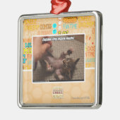 Neem uiterst kleine aanvalswijze in dienst! metalen ornament (Links)