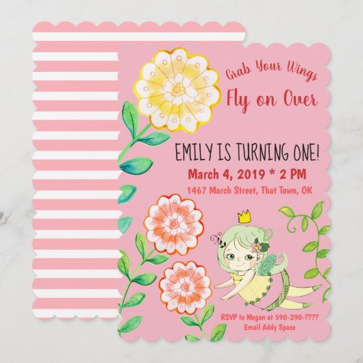 Neem uw eerste uitnodiging van de Dag van de Mond (Voorkant / Achterkant)