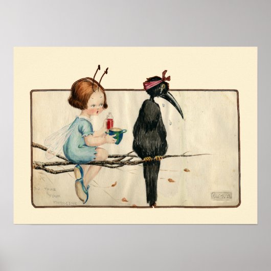 Neem uw geneesmiddel niet in poster (Voorkant)