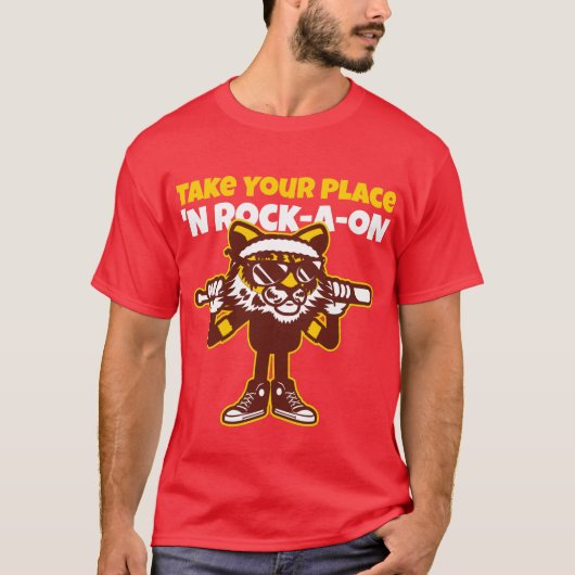 Neem uw plaats ‘N Rock-A-O-N 4 T-shirt (Voorkant)