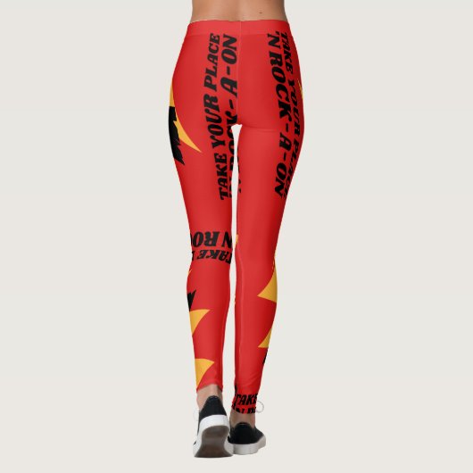 Neem uw plaats ‘N Rock-A-On 5 Leggings (Achterkant)