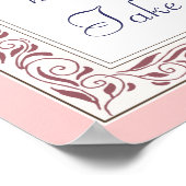 Neem uw schoenen uit poster (Hoek)