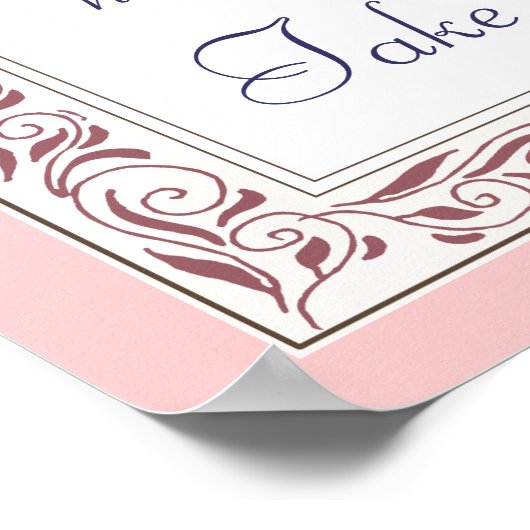 Neem uw schoenen uit poster (Hoek)