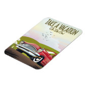 Neem vakantie - Reis per auto Magneet (Linkerzijde)