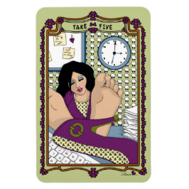 Neem Vijf_A_4x6 koelkast Magneet