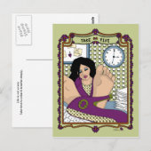 Neem vijf_A_ Een ansichtkaart Briefkaart (Voorkant / Achterkant)