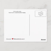 Neem vijf_A_ Een ansichtkaart Briefkaart (Achterkant)