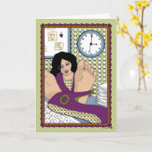 Neem Vijf_A_Greeting Kaart (Gele Bloem)