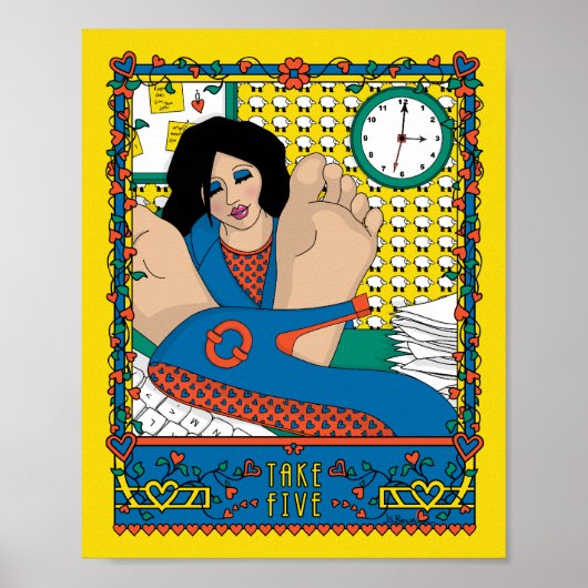 Neem Vijf_B_8x10 Poster (Voorkant)