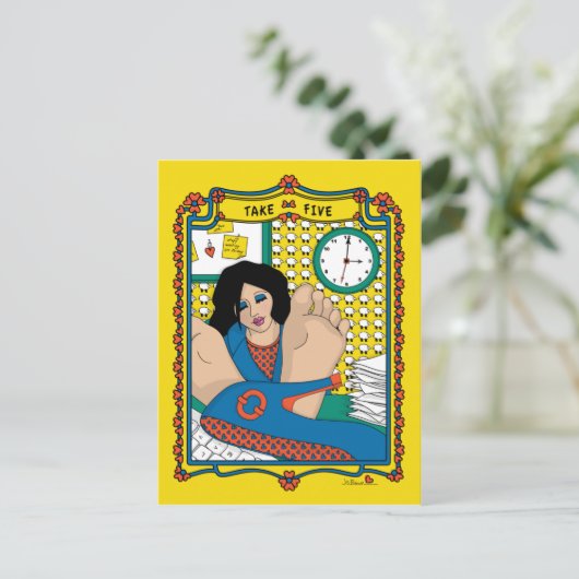 Neem Vijf_B_ Briefkaart (Staand voorkant)