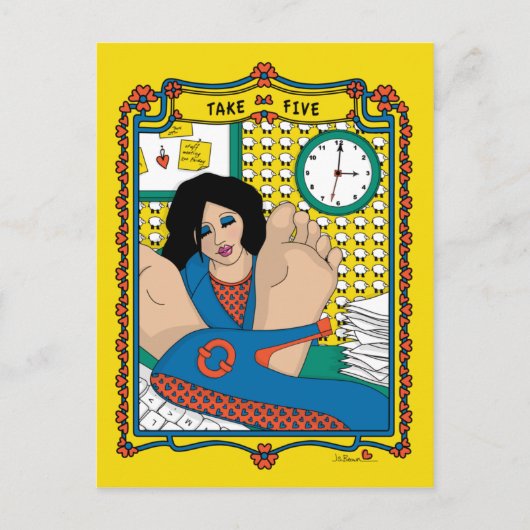 Neem Vijf_B_ Briefkaart (Voorkant)