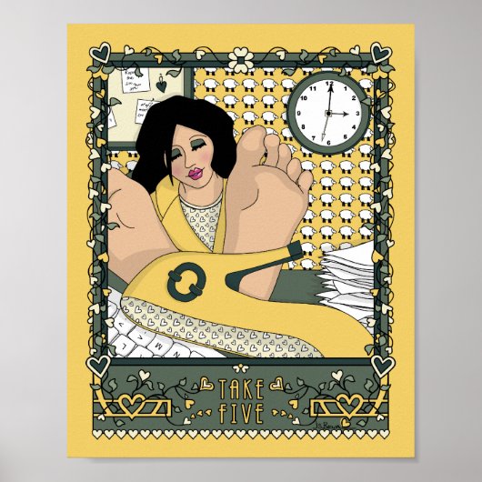 Neem Vijf_C_8x10 Poster (Voorkant)