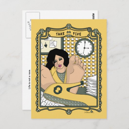 Neem Vijf_C_ Briefkaart (Voorkant / Achterkant)