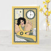 Neem Vijf_C_Greeting Kaart (Gele Bloem)