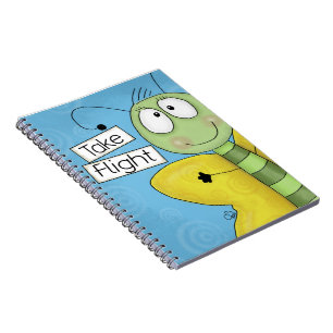 Neem vlucht vlinder notitieboek