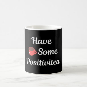 Neem wat positieven koffiemok