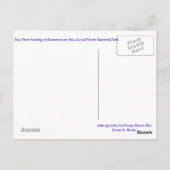 Neem wat tijd voor het spelen. briefkaart (Achterkant)