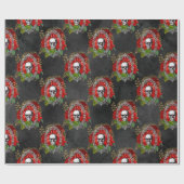 Neem zelf een gotische kleine kerst cadeaupapier (Vlak)