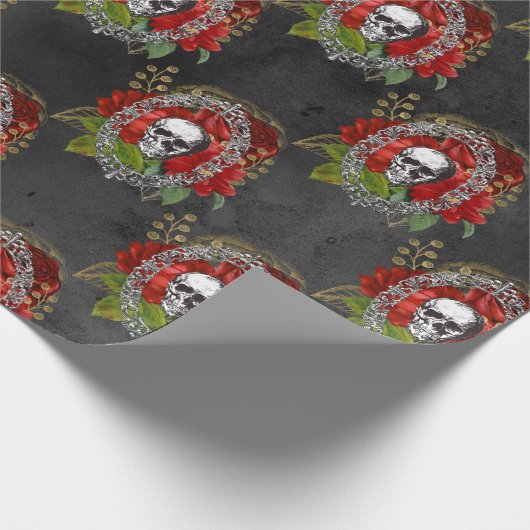 Neem zelf een gotische kleine kerst cadeaupapier (Hoek)