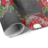 Neem zelf een gotische kleine kerst cadeaupapier (Rol Hoek)