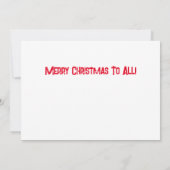 Neem zelf een groovy kerst kaart (Achterkant)