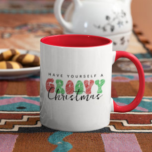 Neem zelf een groovy kerst mok
