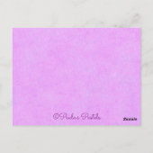 Neem zijn naam op met Dansend 2~Scripts~Print Briefkaart (Achterkant)