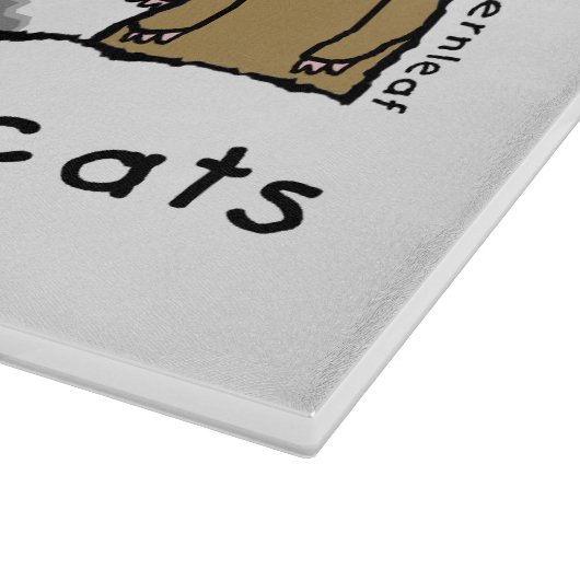 Neemt een dorp hulp bij dakloze katten snijplank (Hoek)