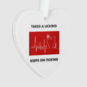 Neemt een tikkeltje - Houdt het aan tikken Ornament (voorkant)