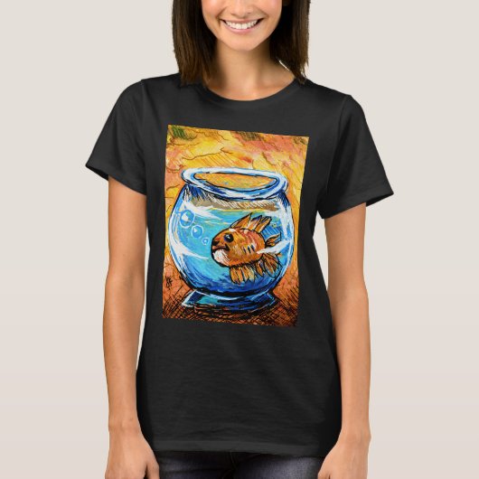 NEEMT ME VISSEN T-SHIRT (Voorkant)