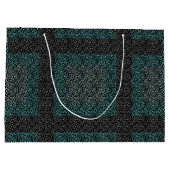 Neemt patroon 2 tonen.b Zwarte BG Groot Cadeauzakje (Achterkant)