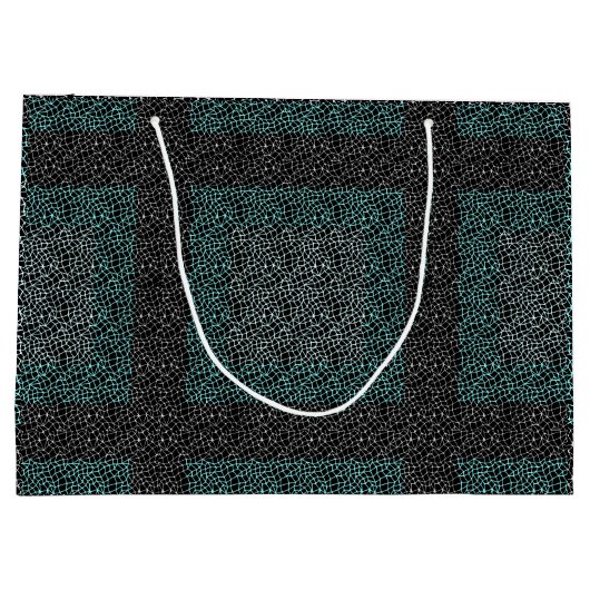 Neemt patroon 2 tonen.b Zwarte BG Groot Cadeauzakje (Achterkant)