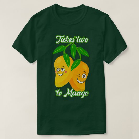 Neemt twee voor Mango Mango T-shirt (Design voorkant)
