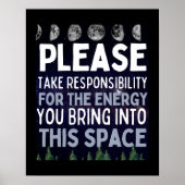 Neemt u alstublieft de verantwoordelijkheid voor d poster (Voorkant)